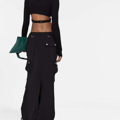 Coperni Tailored cargo maxi skirt