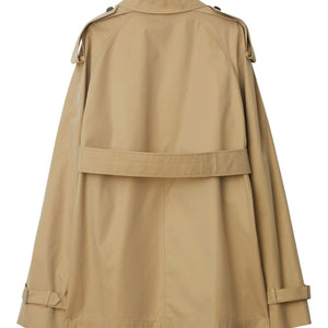 Burberry Belted Cotton Trench Coat