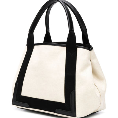 Balenciaga canvas tote with removable pouch