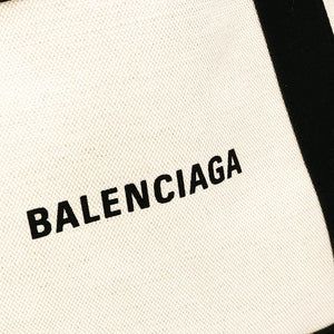 Balenciaga canvas tote with removable pouch
