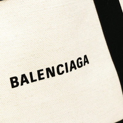 Balenciaga canvas tote with removable pouch