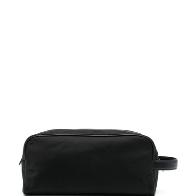 Dolce & Gabbana Nylon toiletry bag with rubberized logo