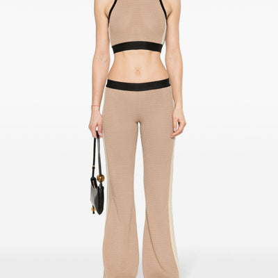 Palm Angels Knitted cropped top