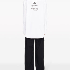 Off White Shirt with embroidery