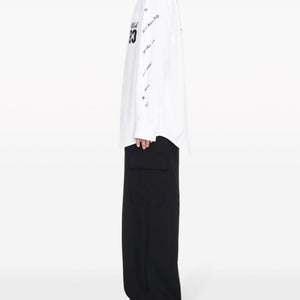 Off White Shirt with embroidery
