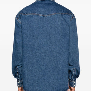 Palm Angels Monogram denim shirt