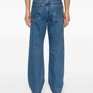 Palm Angels Monogram denim jeans