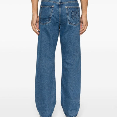 Palm Angels Monogram denim jeans