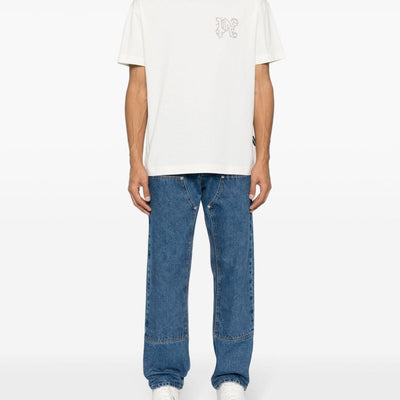 Palm Angels Monogram denim jeans