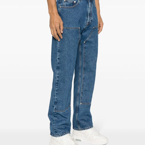 Palm Angels Monogram denim jeans