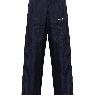 Palm Angels Conscious Criteria page Logo track pants