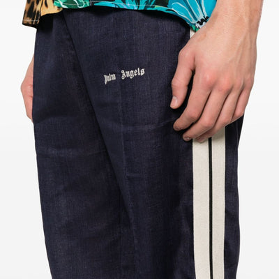 Palm Angels Conscious Criteria page Logo track pants