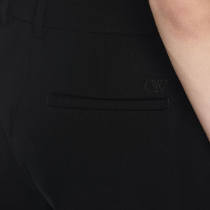 Off White Formal over wool trousers