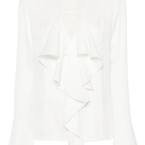 Givenchy Silk ruffled blouse