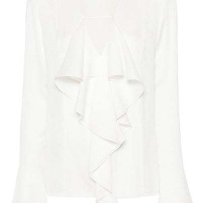 Givenchy Silk ruffled blouse
