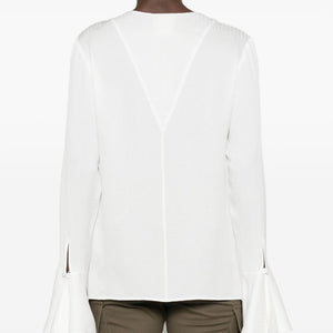 Givenchy Silk ruffled blouse