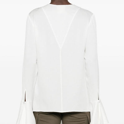 Givenchy Silk ruffled blouse