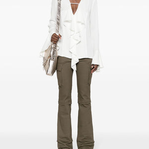 Givenchy Silk ruffled blouse