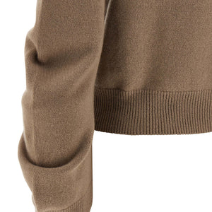 Nude Curved Sleeve Sweater