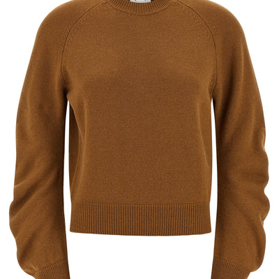 Nude Curved Sleeve Sweater