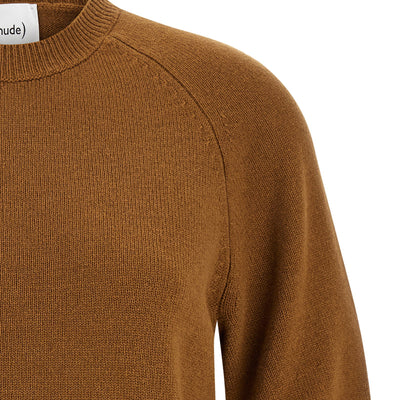 Nude Curved Sleeve Sweater