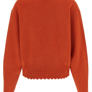 Nude Fringed Hem Sweater