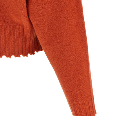 Nude Fringed Hem Sweater