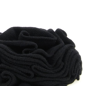 Nude Knitted Brooch With Lace
