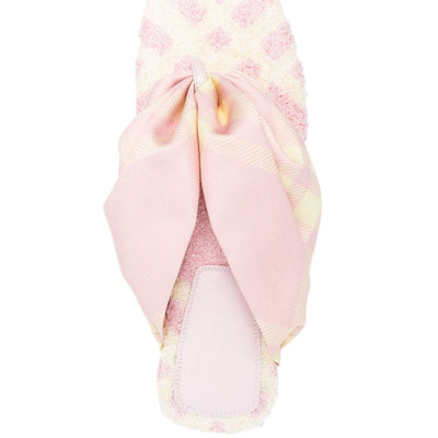 Burberry check thong sandals