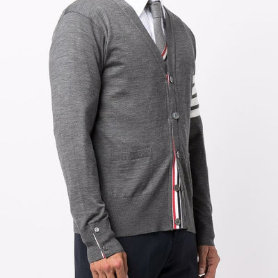 Thom Browne 4Bar wool cardigan