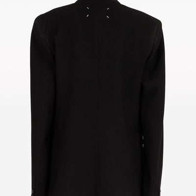 Maison Margiela Single-breasted blazer with 4-needle detail