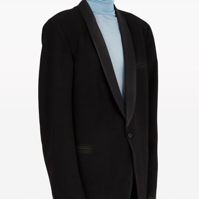 Maison Margiela Single-breasted blazer with 4-needle detail