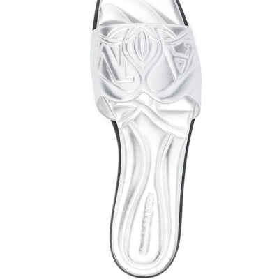 Alexander McQueen Slide sandals with embossed logo
