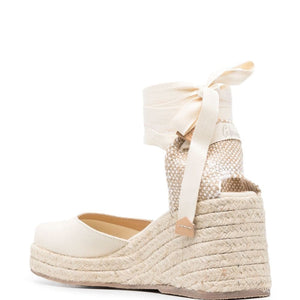 Castañer Tina Raffia Wedge Espadrilles