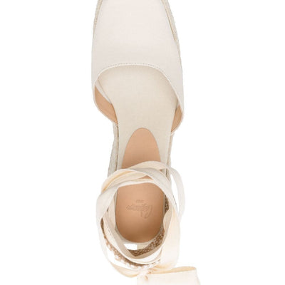 Castañer Tina Raffia Wedge Espadrilles