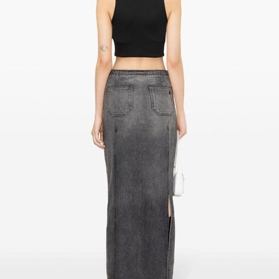 Courreges Pre Cropped track vest