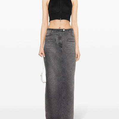 Courreges Pre Cropped track vest