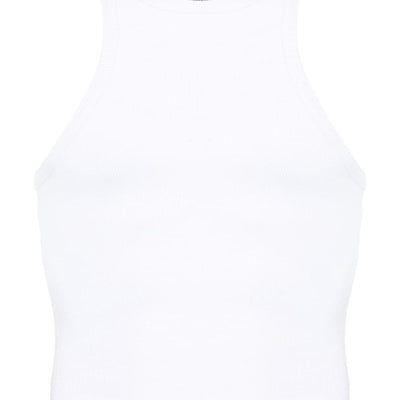 Vetements Logo cotton tank top