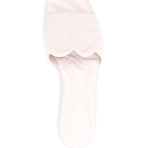 Alexander McQueen leather slides
