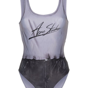 Acne Studios Printed swimsuit