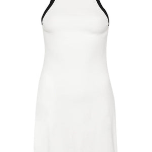 Courreges Pre Buckle contrast short dress