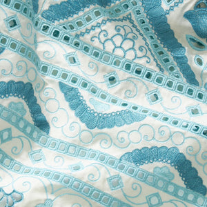 Etro Broderie anglaise flared dress