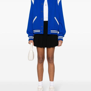 Palm Angels Monogram pleated skirt
