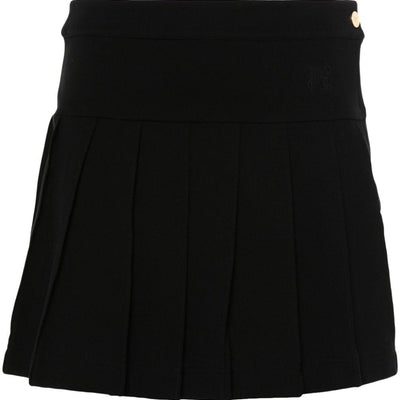 Palm Angels Monogram pleated skirt