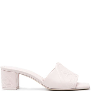 Alexander McQueen 60mm Seal Motif Mules