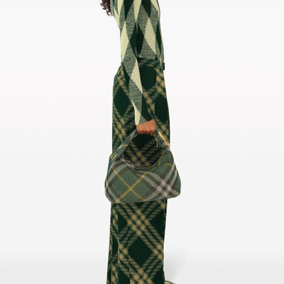 Burberry Medium Check Shoulder Bag