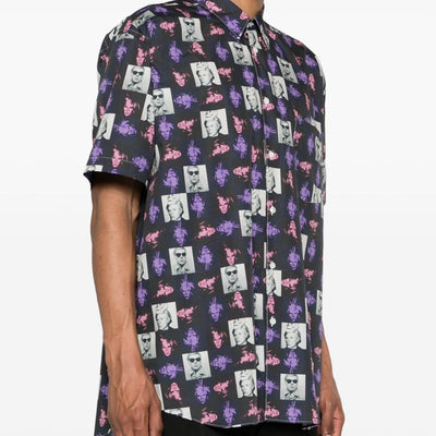 Comme Des Garcons Andy Warhol print shirt