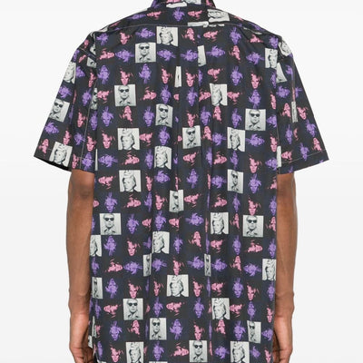 Comme Des Garcons Andy Warhol print shirt