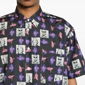 Comme Des Garcons Andy Warhol print shirt