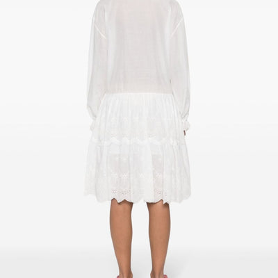 Ermanno Scervino Embroidered shirt dress